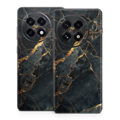 Repaired Black Marble OnePlus 13 Series Skin