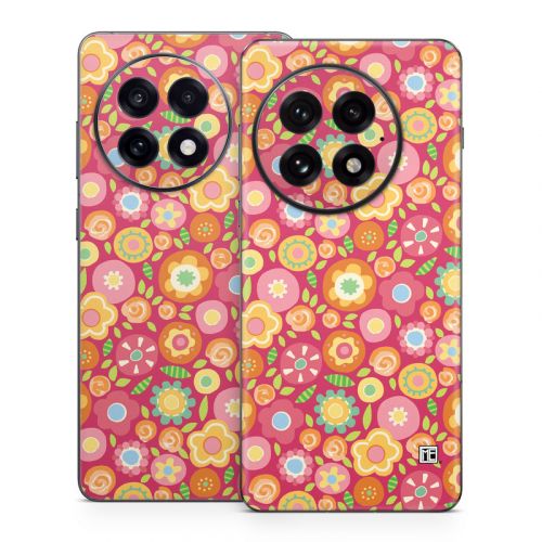 Flowers Squished OnePlus 13 Series Skin