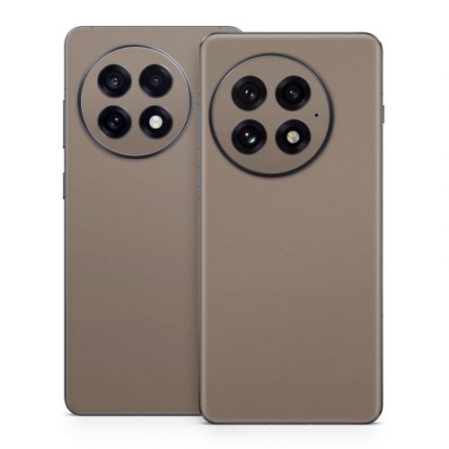 Solid State Flat Dark Earth OnePlus 13 Series Skin