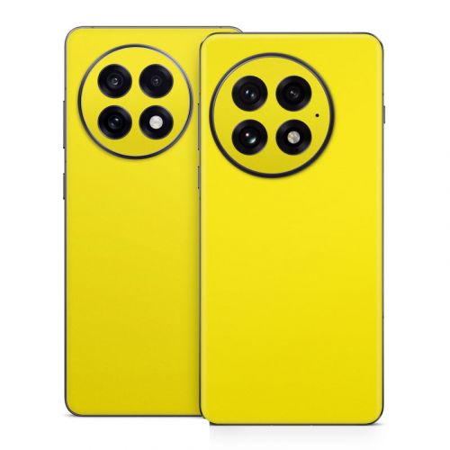 Solid State Yellow OnePlus 13 Series Skin