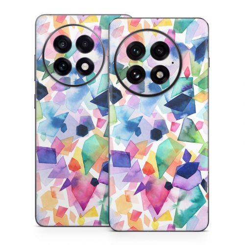 Watercolor Crystals and Gems OnePlus 13 Series Skin