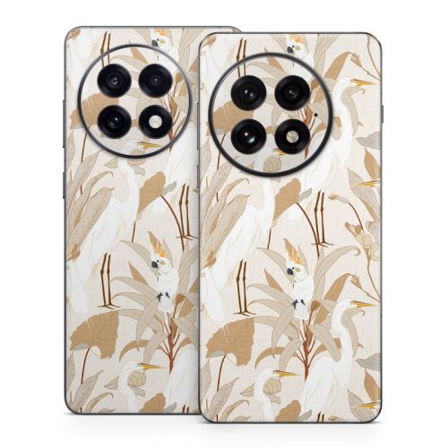 White Cranes Cockatoo OnePlus 13 Series Skin