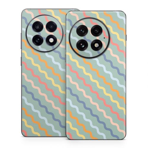 Wavy Diagonal Lines OnePlus 13 Series Skin