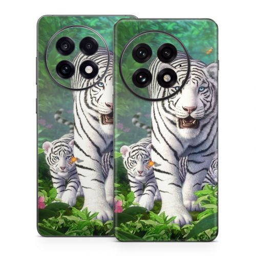 White Tigers OnePlus 13 Series Skin