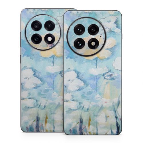 White & Blue OnePlus 13 Series Skin