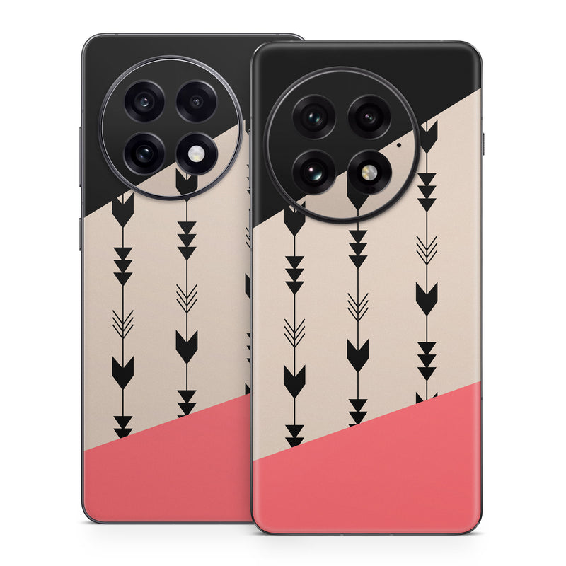 OnePlus 13 Series Skin design of Line, Pattern, Design, Font, Illustration, with black, gray, pink colors