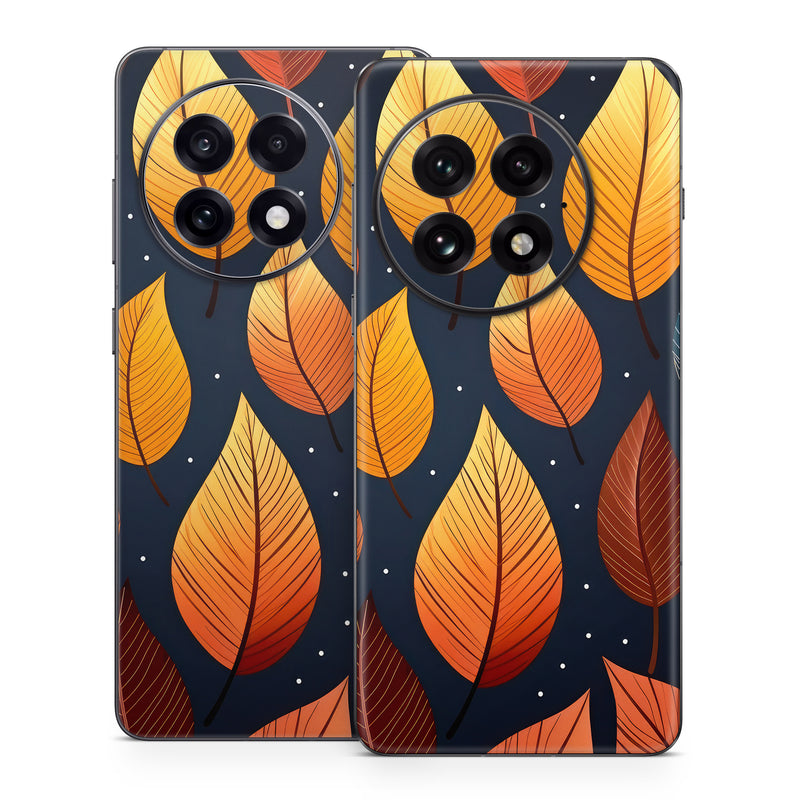 OnePlus 13 Series Skin design of Amber, Orange, Lighting, Sunlight, Font, Art, Material property, Symmetry, Wood, Circle, with yellow, orange, black, white, red colors
