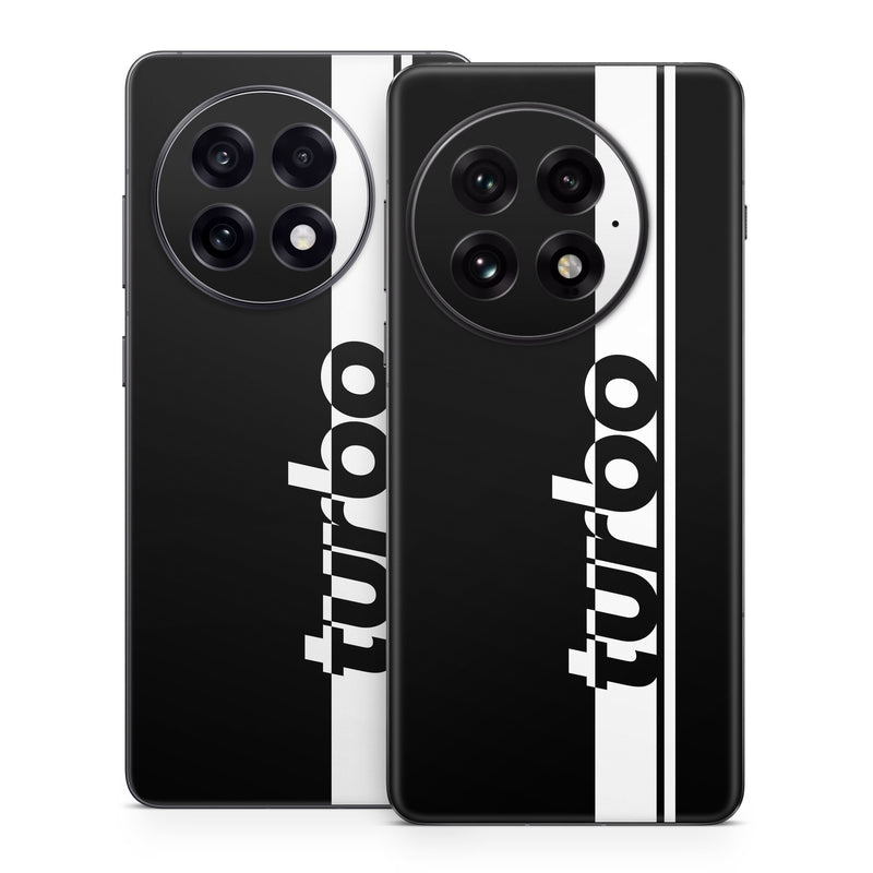 OnePlus 13 Series Skin design of Font, Tints and shades, Rectangle, Electric blue, Logo, Brand, Graphics, Pattern, Darkness, Monochrome photography, with black, white colors
