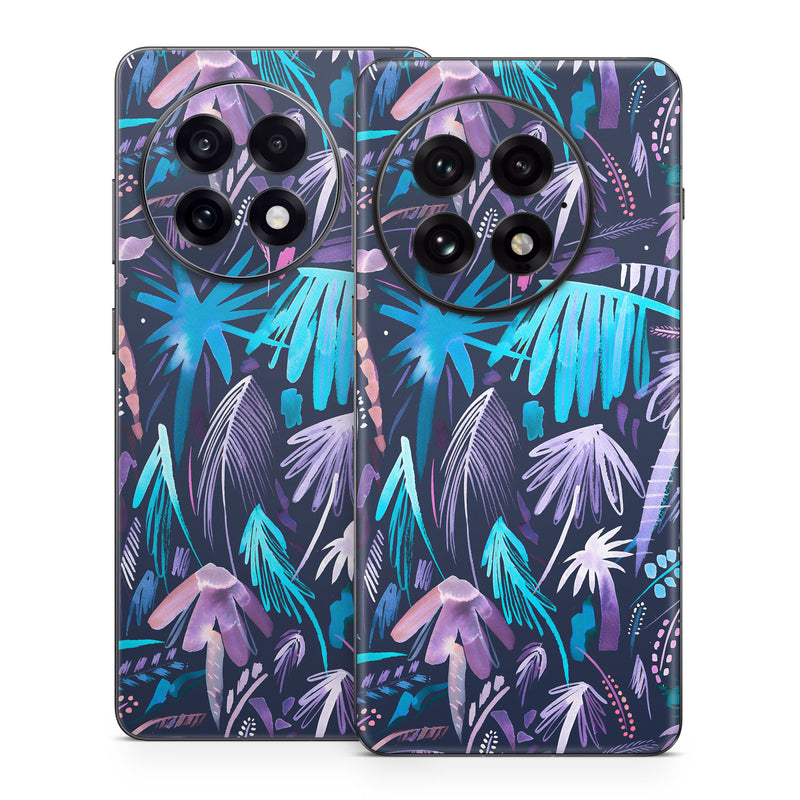OnePlus 13 Series Skin design of Purple, Blue, Graffiti, Pattern, Psychedelic art, Art, Violet, Lilac, Design, Electric blue, with blue, purple, black, white, pink colors