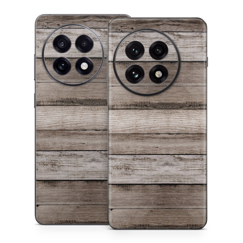 OnePlus 13 Series Skin design of Wood, Plank, Wood stain, Hardwood, Line, Pattern, Floor, Lumber, Wood flooring, Plywood, with brown, black colors
