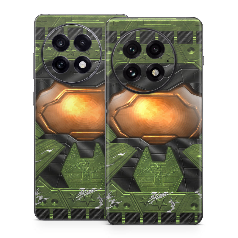 OnePlus 13 Series Skin design of Green, Fictional character, Games, Fiction, Pc game, Illustration, Strategy video game, Digital compositing, Art, Screenshot, with green, yellow, orange, black colors