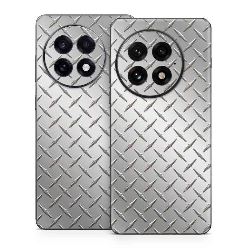 OnePlus 13 Series Skin design of Pattern, Metal, Line, Design, Steel, Parallel, Tile, Beige, Flooring, with gray colors