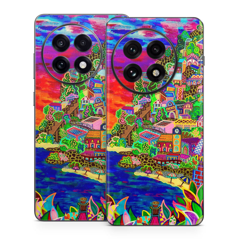 OnePlus 13 Series Skin design of Art, Modern art, Visual arts, Painting, with red, blue, yellow, purple, white, green, orange colors