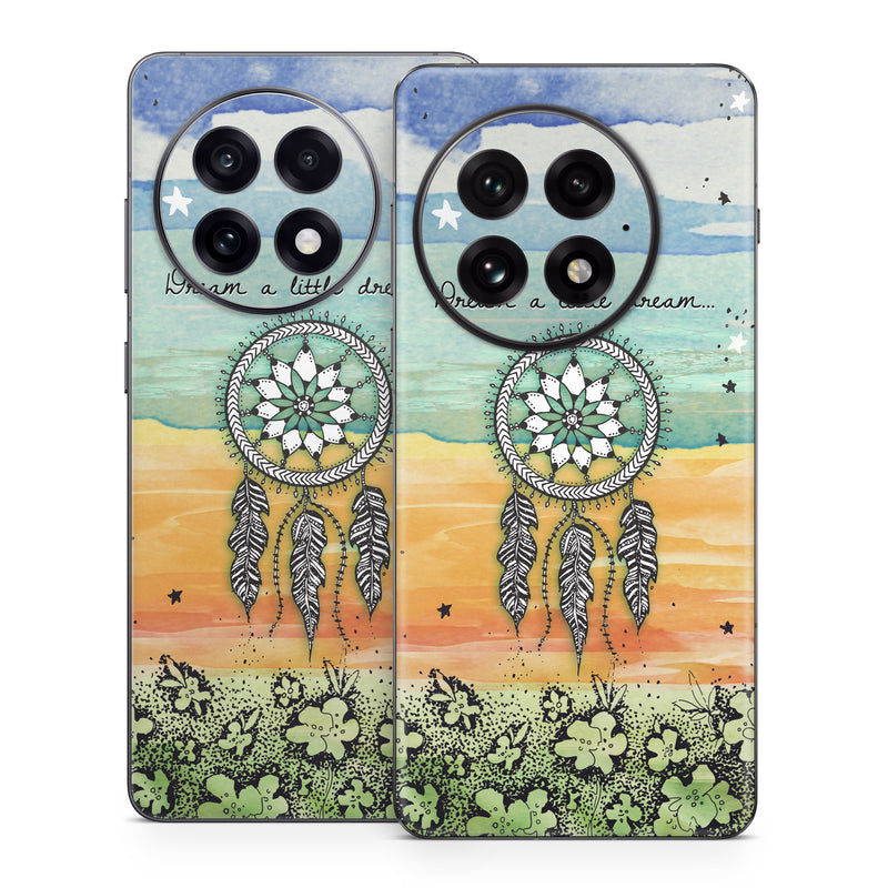 OnePlus 13 Series Skin design of Text, Sky, Font, Illustration, Plant, Art, Wildflower, sunflower, Graphics, with blue, green, yellow, orange, black colors