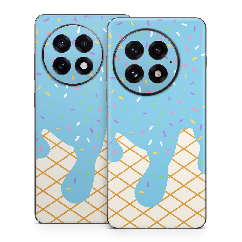 OnePlus 13 Series Skin design, with white, brown, yellow, green, pink, orange, blue colors