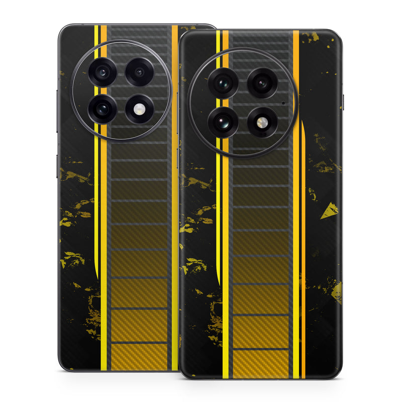 OnePlus 13 Series Skin design of Yellow, Plant, Font, Symmetry, Terrestrial plant, Tower block, Parallel, Pattern, Tints and shades, Rectangle, with black, yellow, gray, orange colors