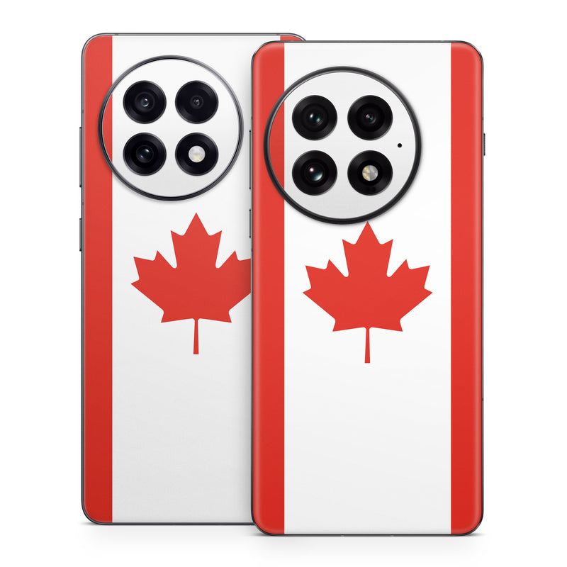 OnePlus 13 Series Skin design of Red, Maple leaf, Tree, Leaf, Woody plant, Flag, Plant, Plane, Red flag, Maple, with red, white colors