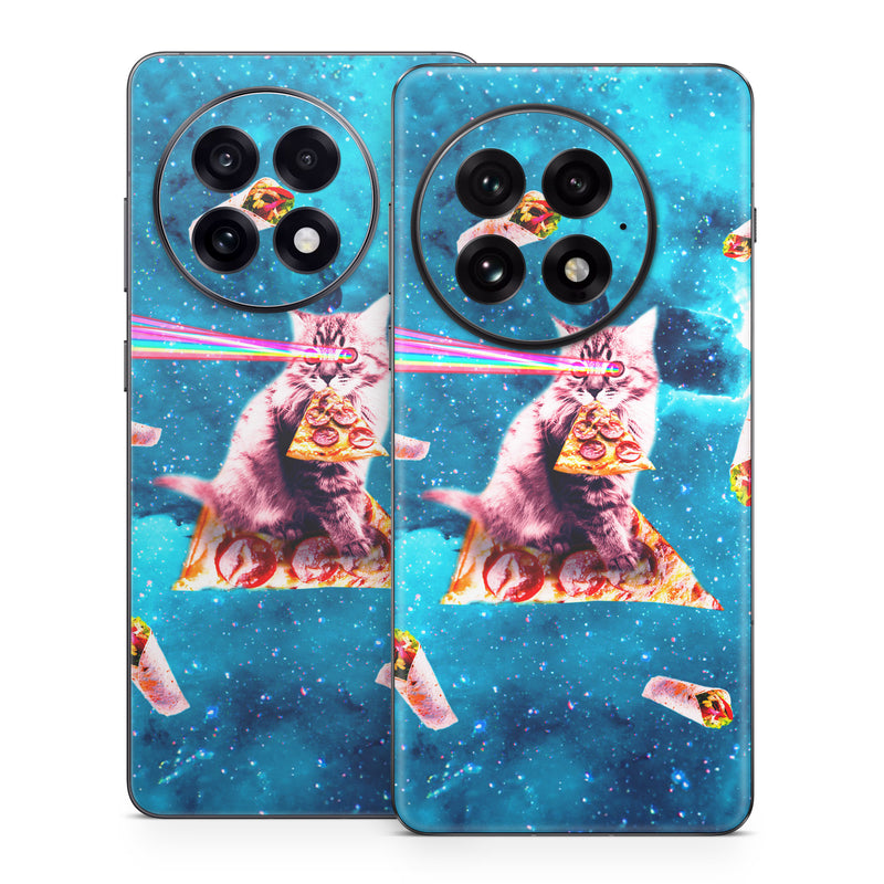 OnePlus 13 Series Skin design of Illustration, Organism, Graphic design, Art, Space, Fictional character, Extreme sport, Graphics, with blue, white, gray, yellow, red, orange colors