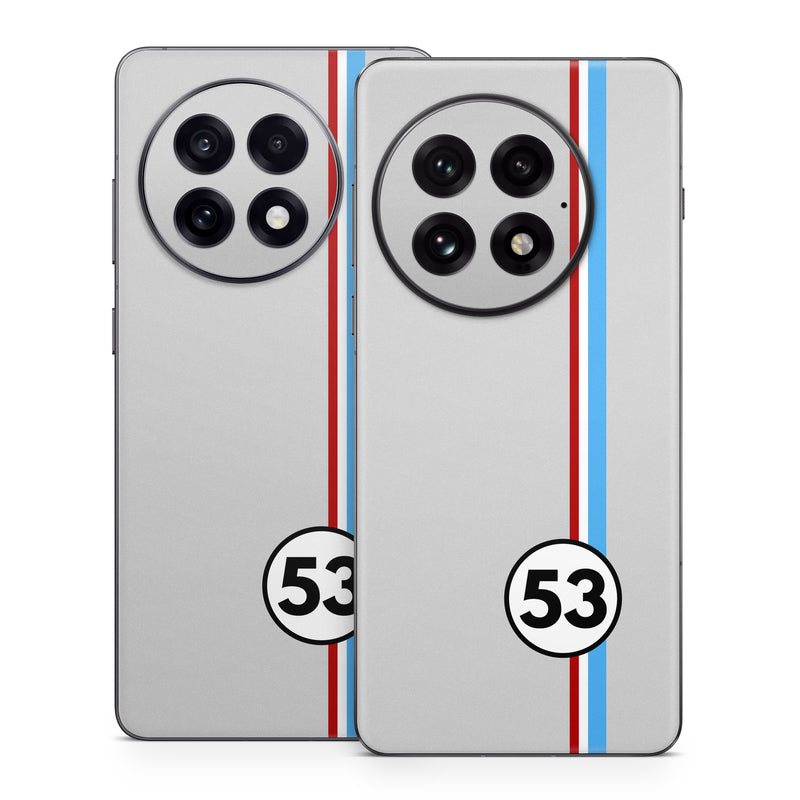 OnePlus 13 Series Skin design of Line, Sign, Games, with gray, blue, red, white, black colors