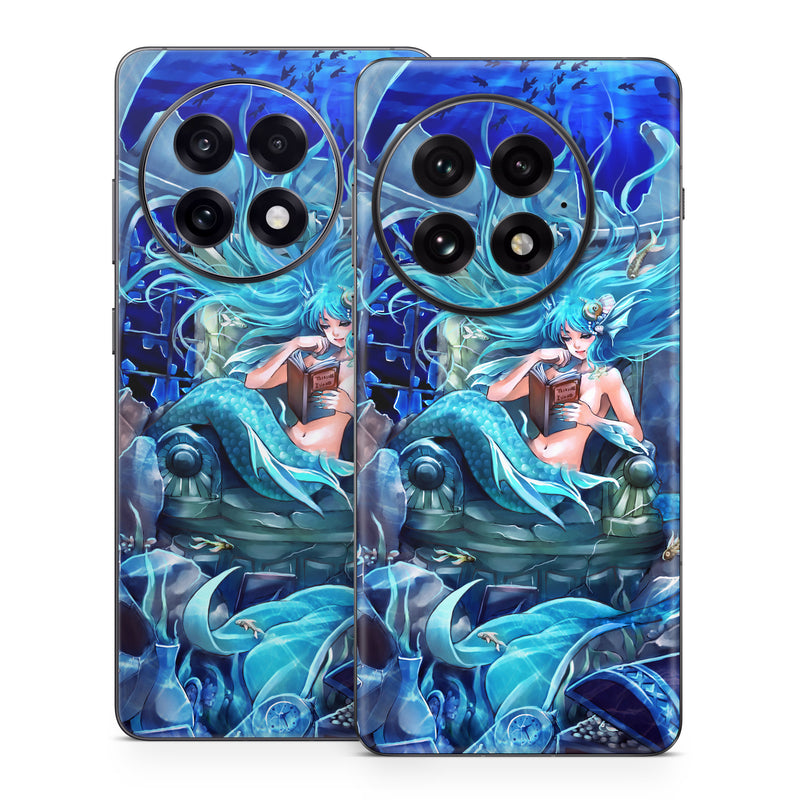 OnePlus 13 Series Skin design of Cg artwork, Fictional character, Electric blue, Illustration, Art, Mythology, Dragon, Games, Mythical creature, with blue, black, yellow, white colors