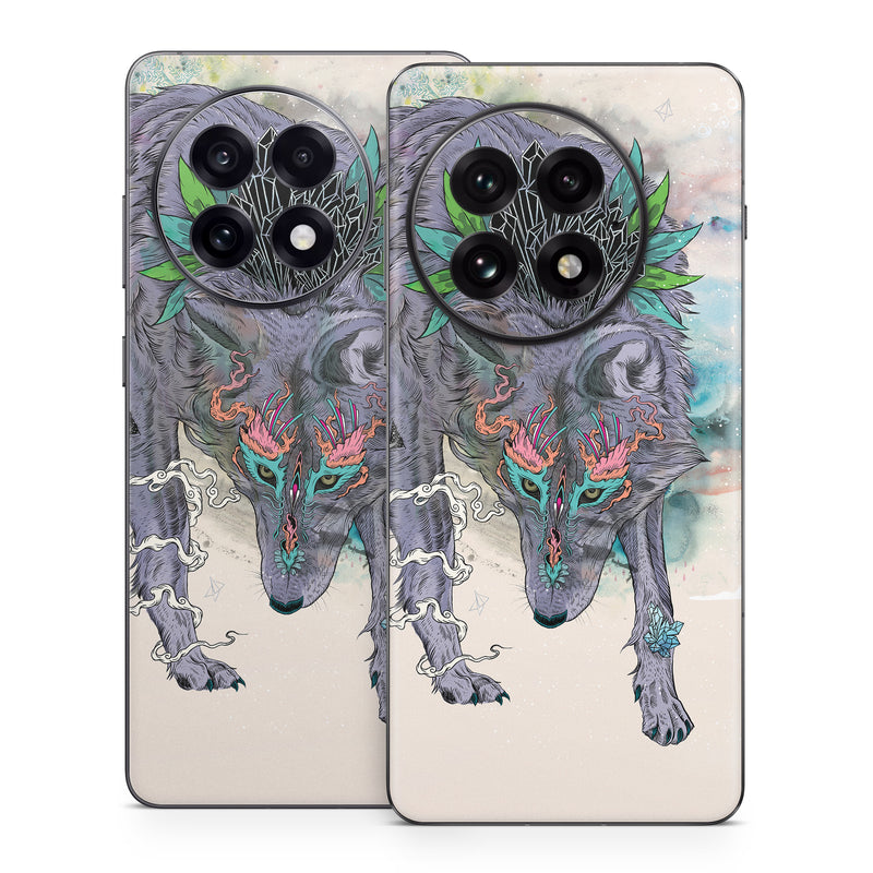 OnePlus 13 Series Skin design of Illustration, Boar, Art, Drawing, Fictional character, Sketch, Suidae, with gray, pink, black, blue, yellow colors