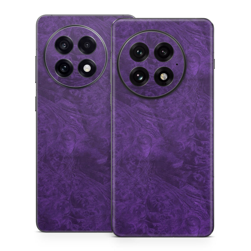 OnePlus 13 Series Skin design of Violet, Purple, Lilac, Pattern, Magenta, Textile, Wallpaper, with black, blue colors