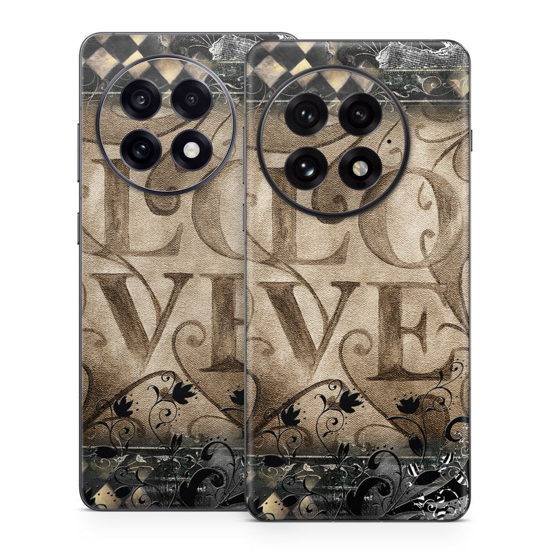 OnePlus 13 Series Skin design of Pattern, Brown, Design, Textile, Art, with black, gray, green, red colors