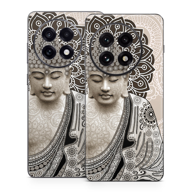 OnePlus 13 Series Skin design of Head, Illustration, Art, Visual arts, Design, Pattern, Stock photography, Drawing, Black-and-white, Tradition, with gray, black, green, red colors