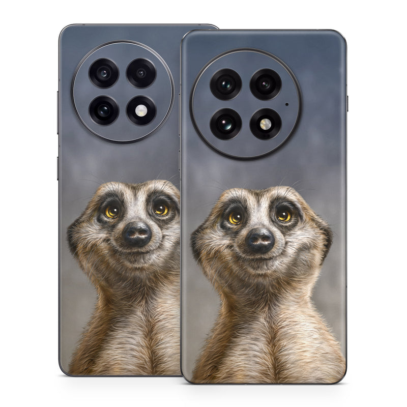 OnePlus 13 Series Skin design of Face, Head, Eye, Eyelash, Human body, Carnivore, Iris, Terrestrial animal, Whiskers, Snout, with white, gray, brown, yellow, black, blue colors