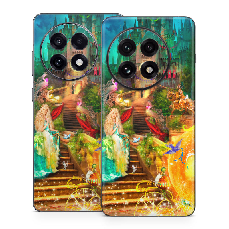 OnePlus 13 Series Skin design of Mythology, Adventure game, World, Fictional character, Theatrical scenery, Art, with yellow, orange, blue, green, red, purple, white, black colors