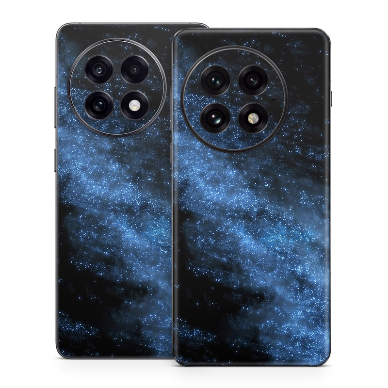 OnePlus 13 Series Skin design of Sky, Atmosphere, Black, Blue, Outer space, Atmospheric phenomenon, Astronomical object, Darkness, Universe, Space, with black, blue colors