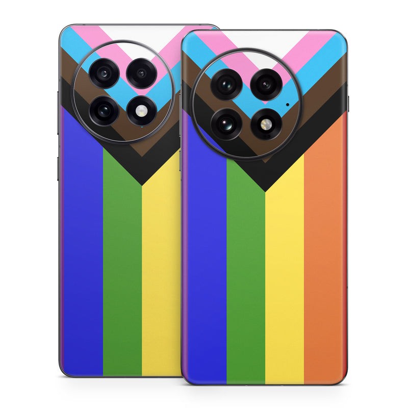 OnePlus 13 Series Skin design of Blue, Orange, Red, Green, Yellow, Violet, Text, Line, Graphic design, Colorfulness, with black, white, brown, pink, blue, purple, green, yellow, orange colors