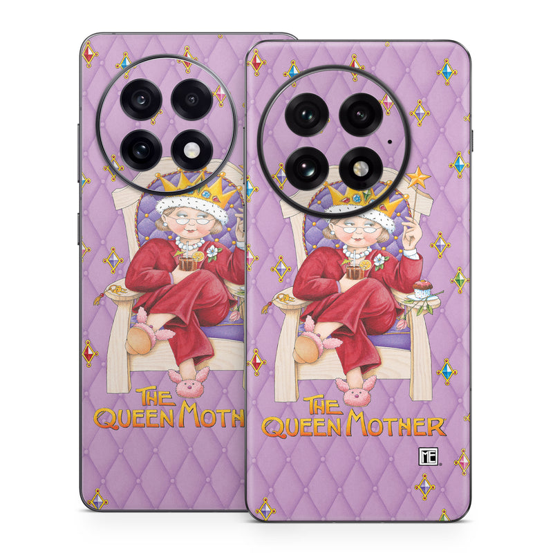 OnePlus 13 Series Skin design of Illustration, Art, Blessing, with gray, red, green, pink, purple, orange colors