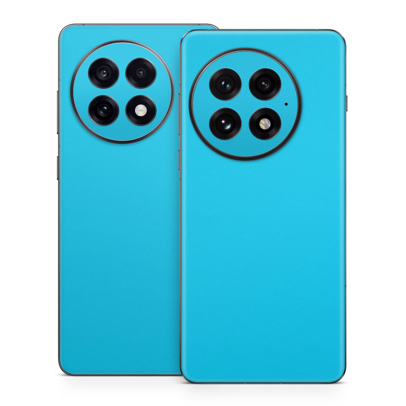 OnePlus 13 Series Skin design of Blue, White, with blue colors
