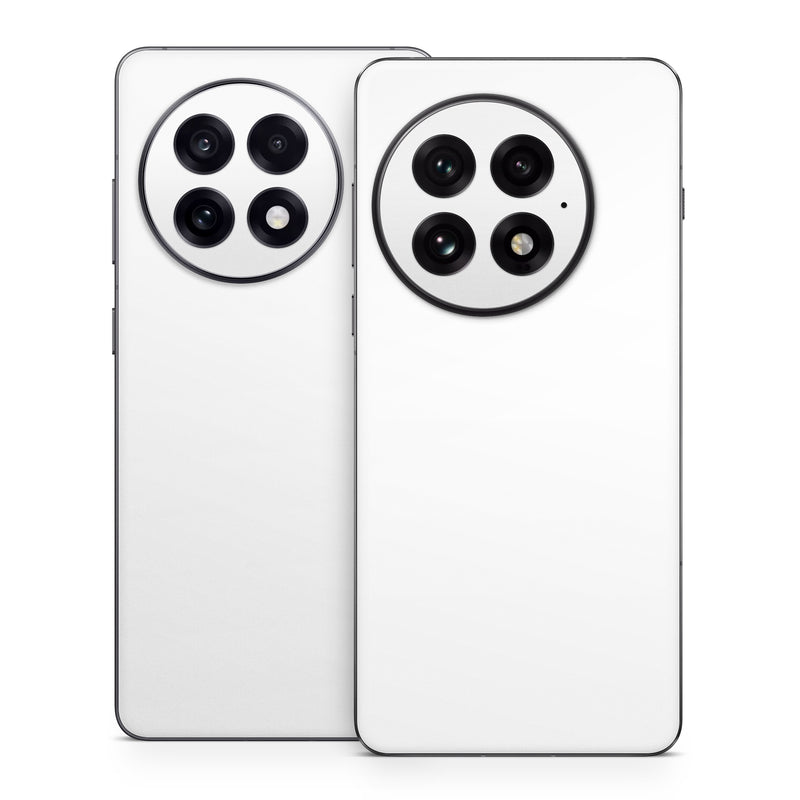 OnePlus 13 Series Skin design of White, Black, Line, with white colors