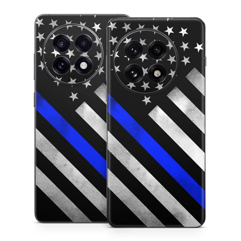OnePlus 13 Series Skin design of Flag of the united states, Flag, Cobalt blue, Pattern, Line, Black-and-white, Design, Monochrome, Electric blue, Parallel, with black, white, gray, blue colors