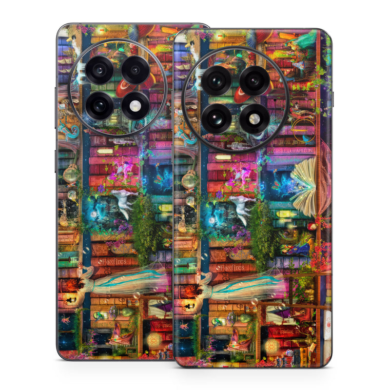 OnePlus 13 Series Skin design of Painting, Art, Theatrical scenery, with black, red, gray, green, blue colors