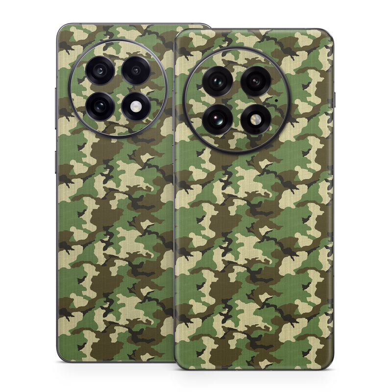 OnePlus 13 Series Skin design of Military camouflage, Camouflage, Clothing, Pattern, Green, Uniform, Military uniform, Design, Sportswear, Plane, with black, gray, green colors