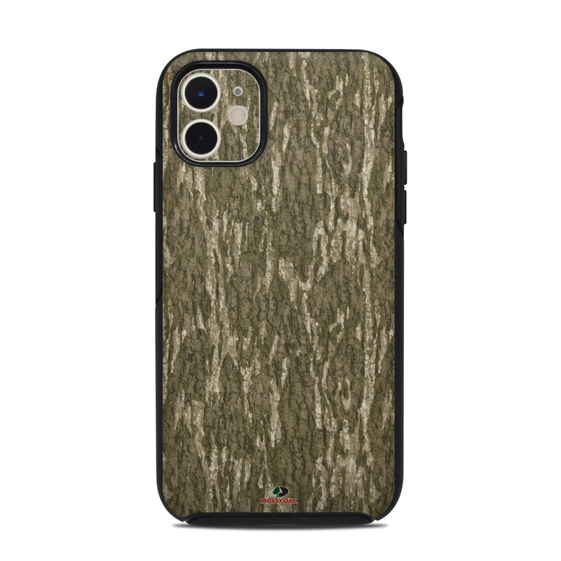 OtterBox Symmetry iPhone 11 Case Skin design of Grass, Brown, Grass family, Plant, Soil, with black, red, gray colors