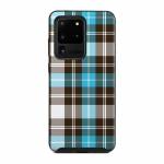 Turquoise Plaid OtterBox Symmetry Galaxy S20 Ultra Case Skin