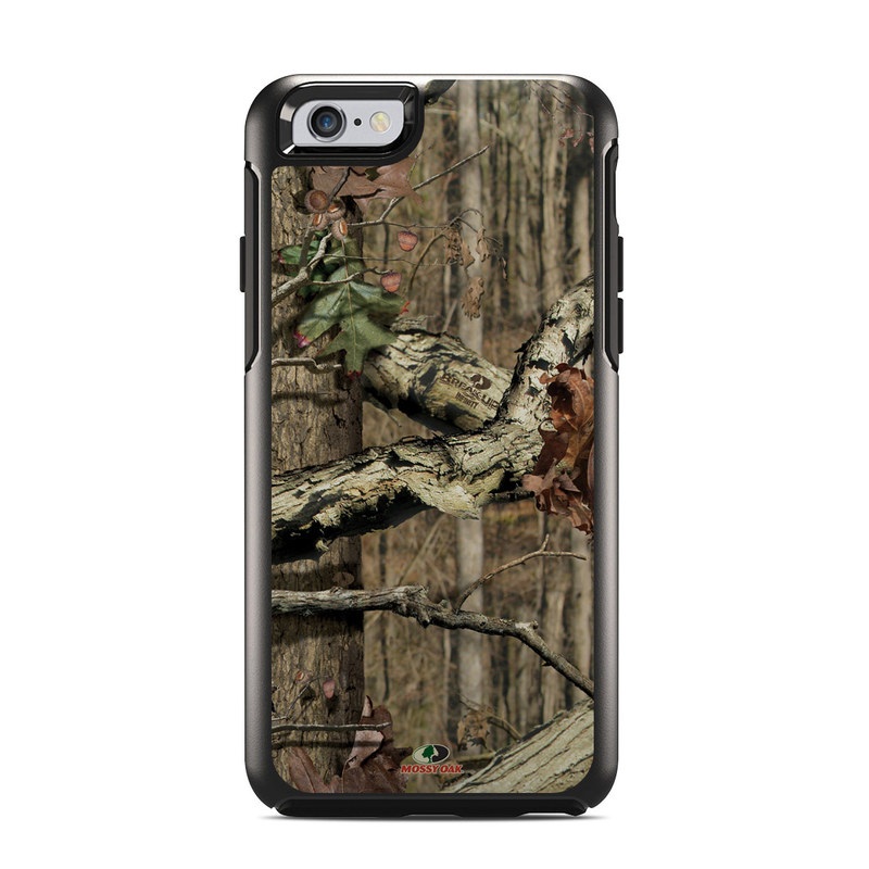 OtterBox Symmetry iPhone 6s Case Skin design of Tree, Military camouflage, Camouflage, Plant, Woody plant, Trunk, Branch, Design, Adaptation, Pattern, with black, red, green, gray colors