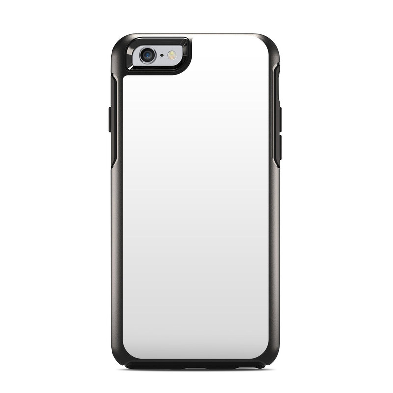OtterBox Symmetry iPhone 6s Case Skin design of White, Black, Line, with white colors