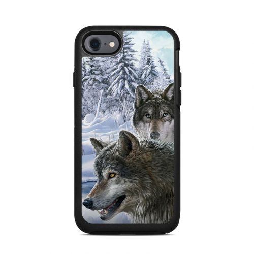 Snow Wolves OtterBox Symmetry iPhone 8 Case Skin