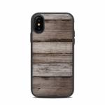 Barn Wood OtterBox Symmetry iPhone X Case Skin