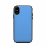 Solid State Blue OtterBox Symmetry iPhone X Case Skin