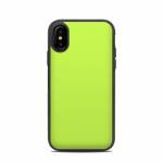 Solid State Lime OtterBox Symmetry iPhone X Case Skin