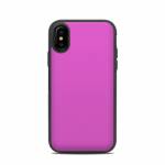 Solid State Vibrant Pink OtterBox Symmetry iPhone X Case Skin