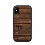Stripped Wood OtterBox Symmetry iPhone X Case Skin