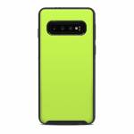 Solid State Lime OtterBox Symmetry Galaxy S10 Case Skin