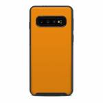 Solid State Orange OtterBox Symmetry Galaxy S10 Case Skin